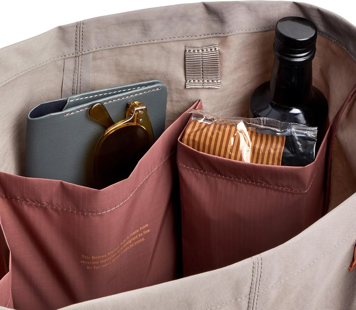 Bellroy Market Tote – (Tote Shoulder Shopping Bag) - Taupe