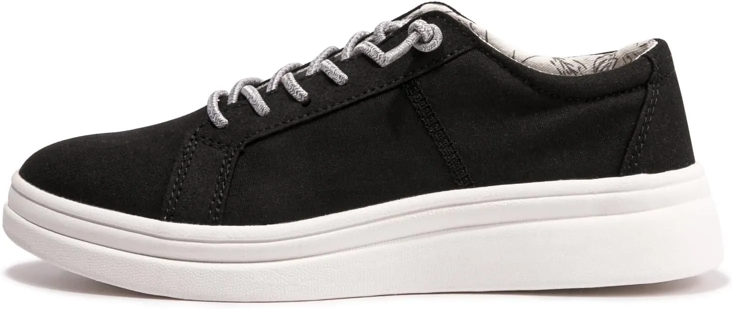 BENEKER Women's Slip on Canvas Sneaker Low Top Casual Loafer Arch Support and Comfy Walking Shoes