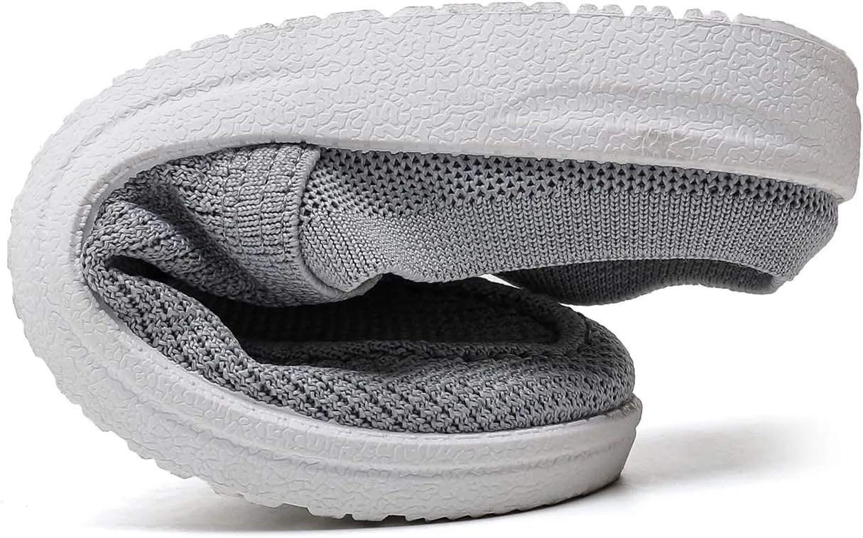 Betrue Women's Lightweight Slip On Loafers Shoes for Women,Breathable Mules Womens Non Slip Loafers Casual Canvas Backless Shoes