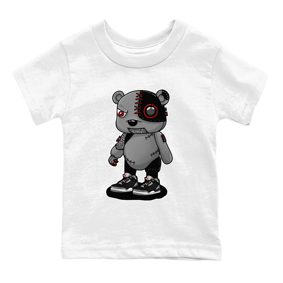 Big-ticket savings Bear Cyborg Air Black Kids - Virtual Sneaker Cement Tees Jordan SNRT 3