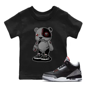Big-ticket savings Bear Cyborg Air Black Kids - Virtual Sneaker Cement Tees Jordan SNRT 3