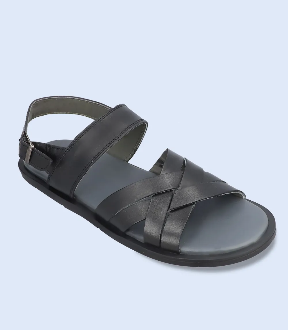 BM5585-BLACK-Men Sandal