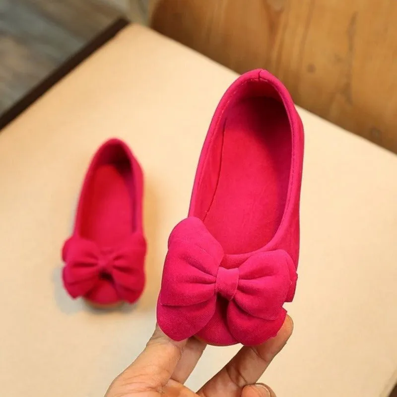Bowknot Slip-On Shoes
