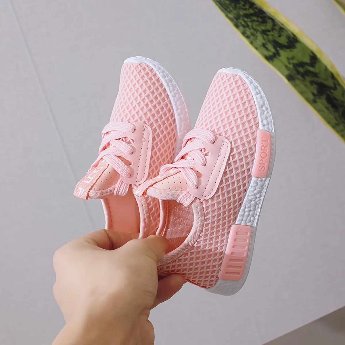 Boys & Girls' Mesh Slip-On Sneakers