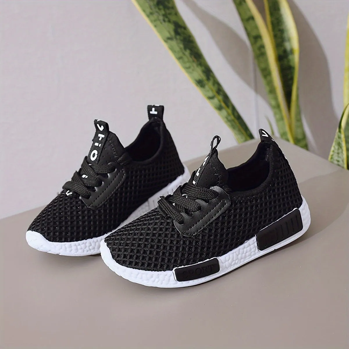 Boys & Girls' Mesh Slip-On Sneakers