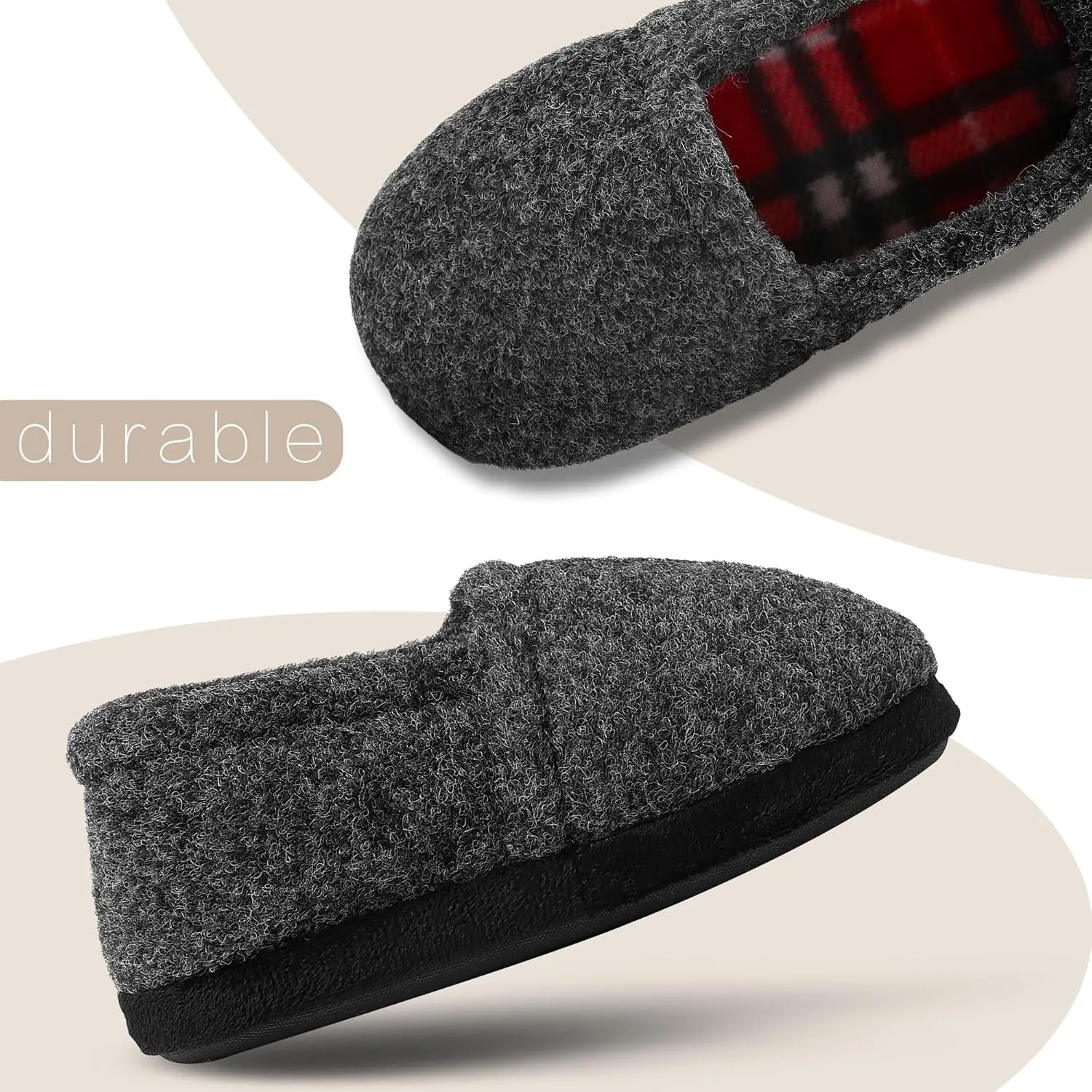 Boys Slippers Kids House Shoes with Cozy Memory Indoor Outdoor (Toddler/Little Kid/Big Kid)