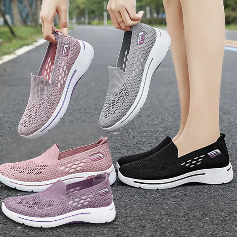 Breathable Slip-On Sneakers | Knit | Lightweight and Comfortable