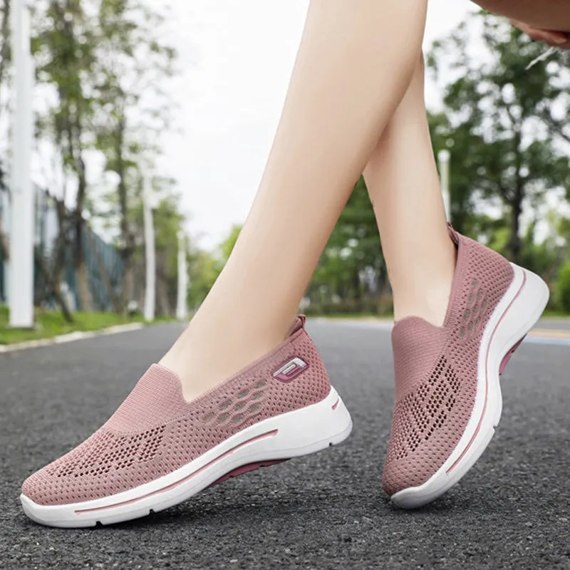 Breathable Slip-On Sneakers | Knit | Lightweight and Comfortable