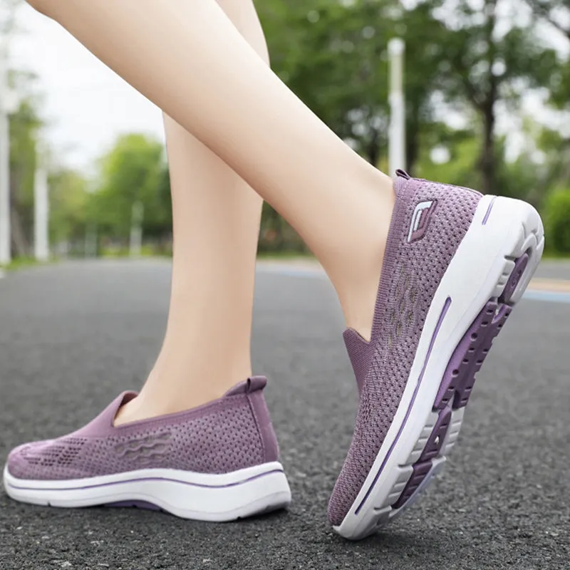 Breathable Slip-On Sneakers | Knit | Lightweight and Comfortable