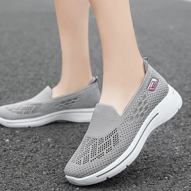 Breathable Slip-On Sneakers | Knit | Lightweight and Comfortable