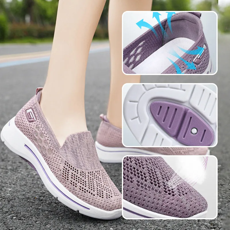Breathable Slip-On Sneakers | Knit | Lightweight and Comfortable