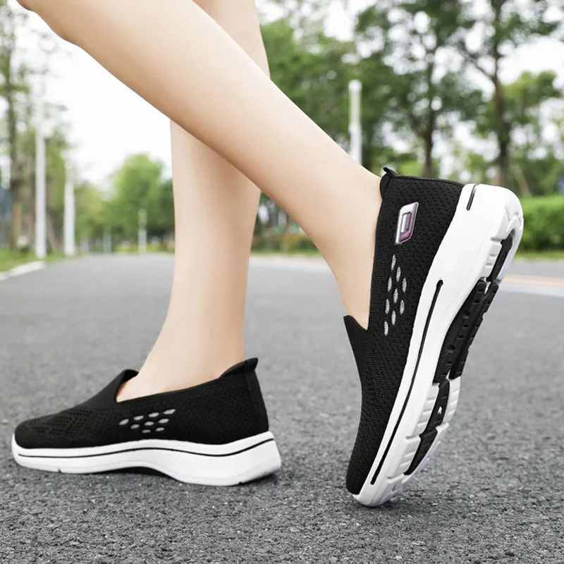 Breathable Slip-On Sneakers | Knit | Lightweight and Comfortable