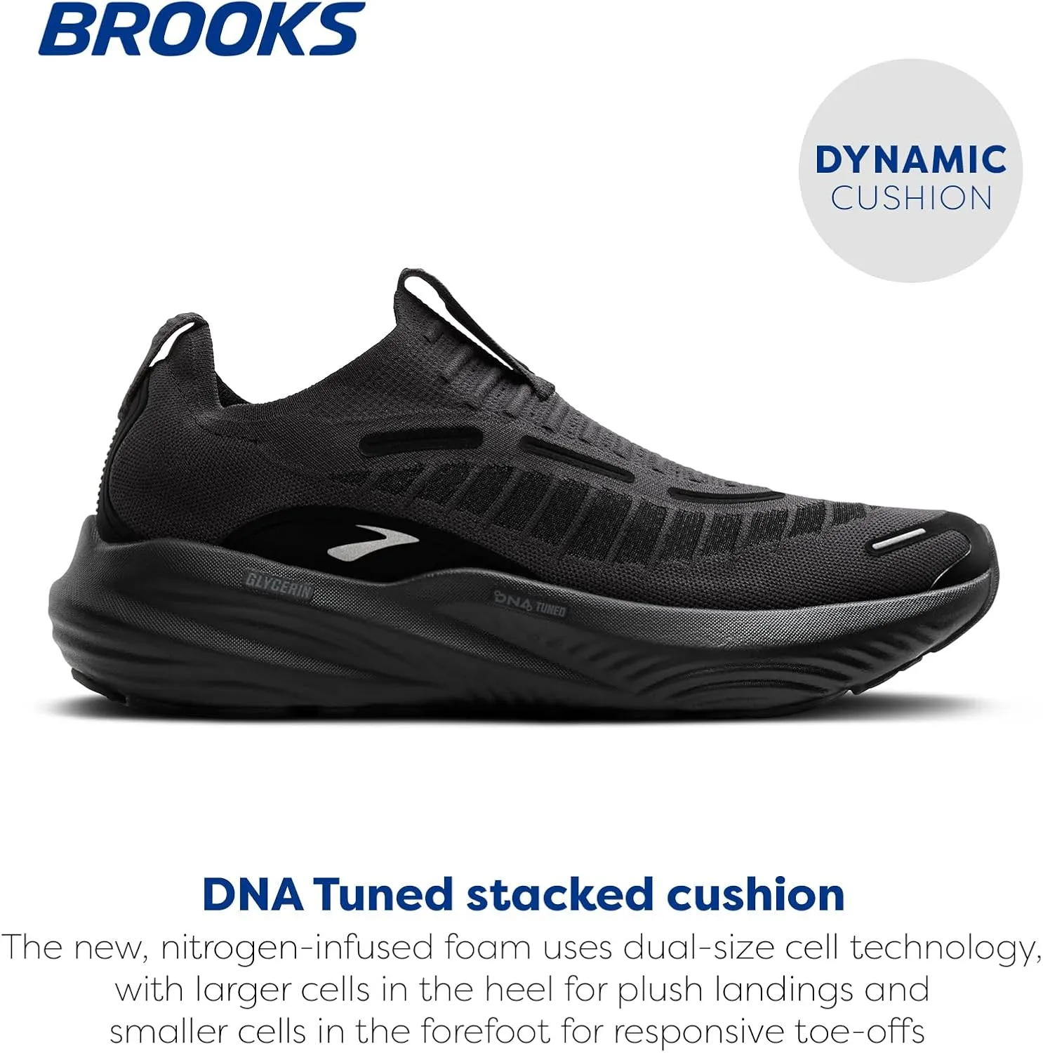 Brooks Men’s Glycerin 22 SE, Laceless Special Edition Neutral Running Shoe