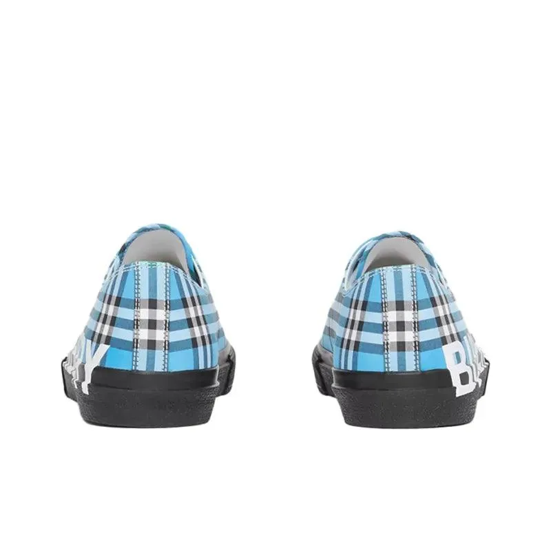 Burberry Low Top Stylish Skateboarding 'Azure Blue'