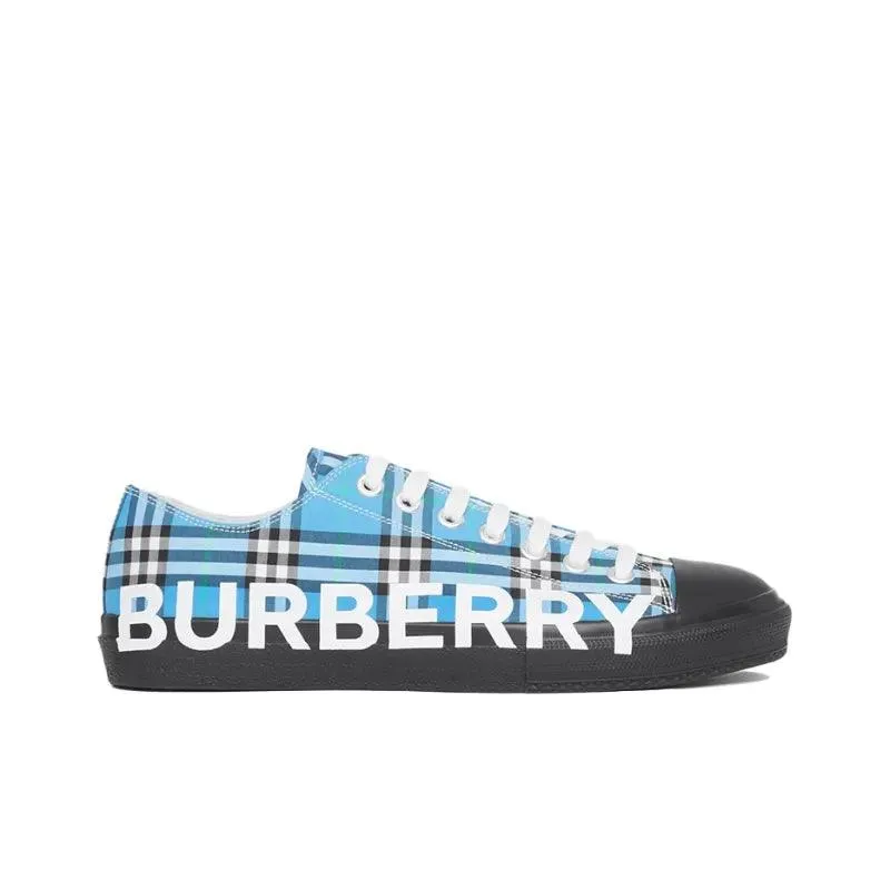 Burberry Low Top Stylish Skateboarding 'Azure Blue'