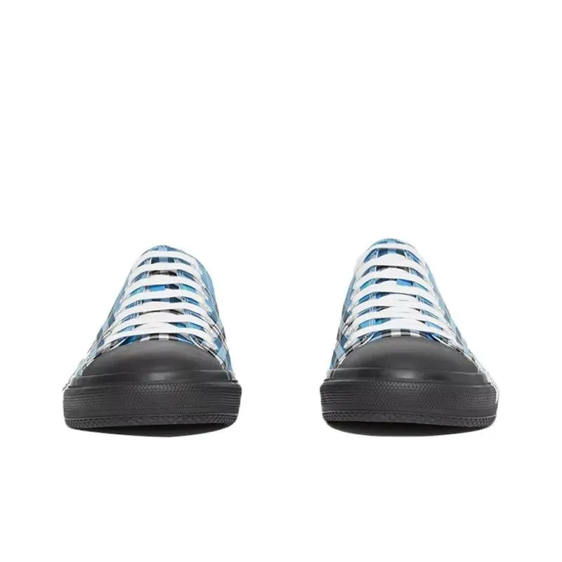 Burberry Low Top Stylish Skateboarding 'Azure Blue'