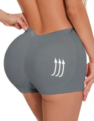 Butt Lifter Panties Shaperwear for Women Seamless Hip Enahncer Body Shaper Boyshort Padded Underwear