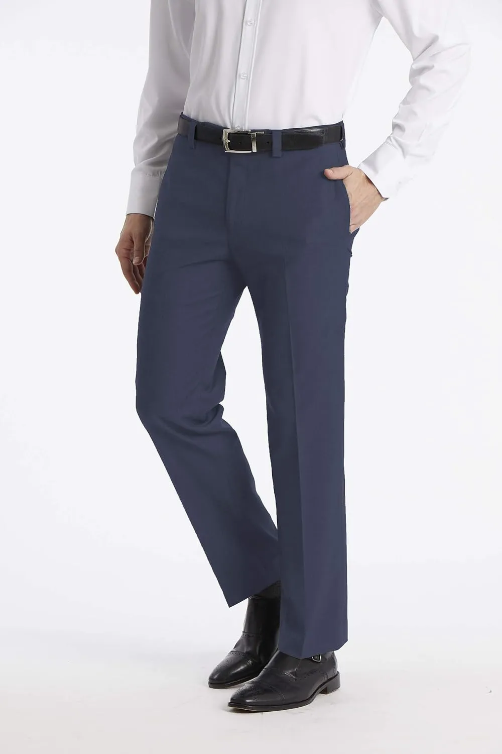 Calvin Klein Men's Modern Fit Dress Pants | Suit Pants for Men | Performance Stretch Fabric, Flat Front, Ready-to-Wear