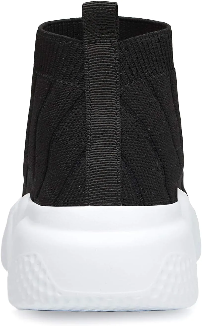 Casbeam Men's Running Knit Comfortable Lightweight Breathable Casual Sports Shoes Fashion Sneakers Slip-On Walking Shoes