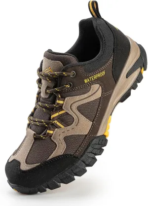 CC-Los Women's Waterproof Hiking Shoes Lightweight Breathable Walking Shoes for Outdoor Climbing Size 5.5-10.5