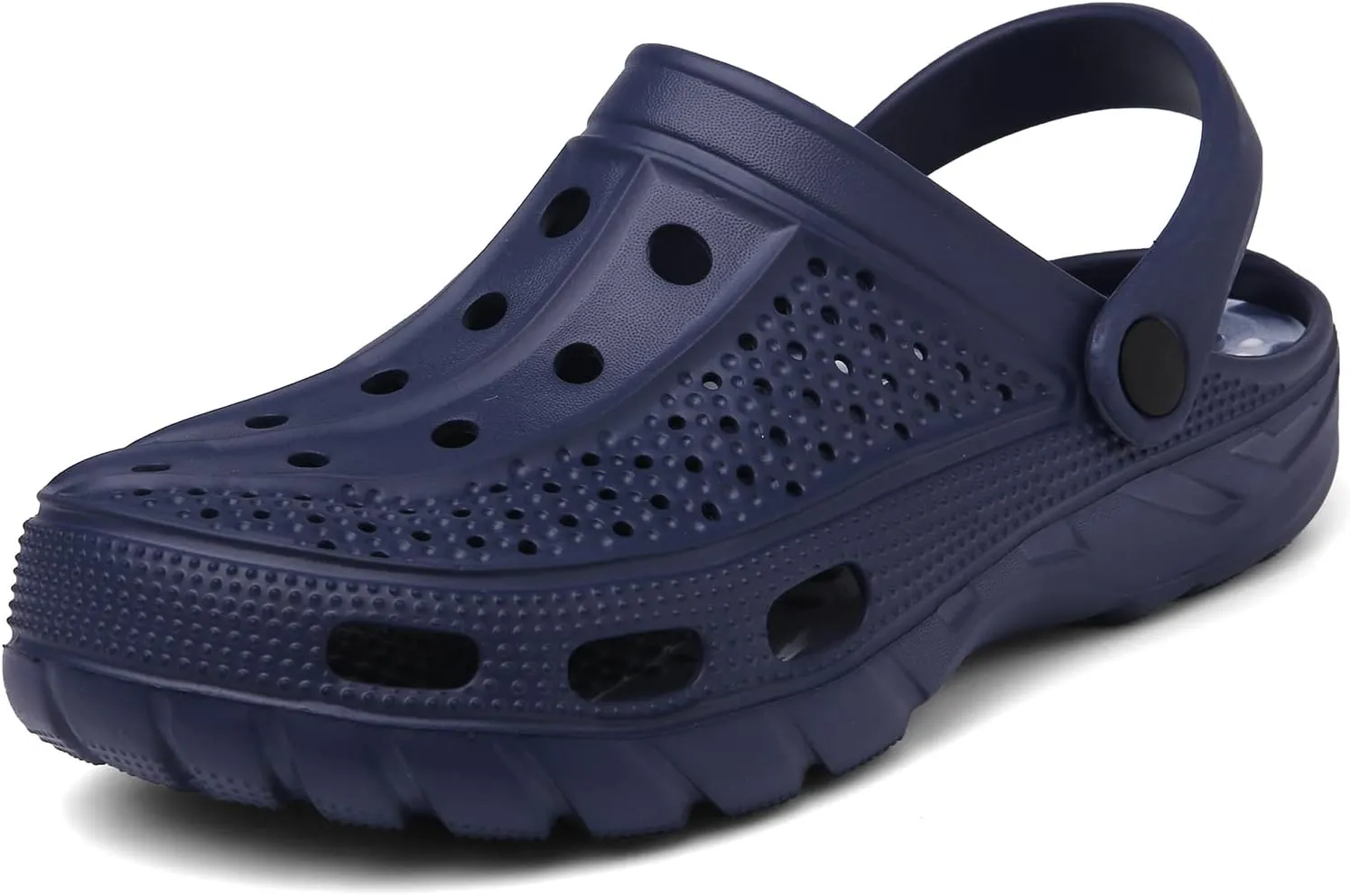 ChayChax Men's and Women's Arch Support Clogs Garden Shoes Slip-on Outdoor Beach Slippers with Removable Cushion Footbed