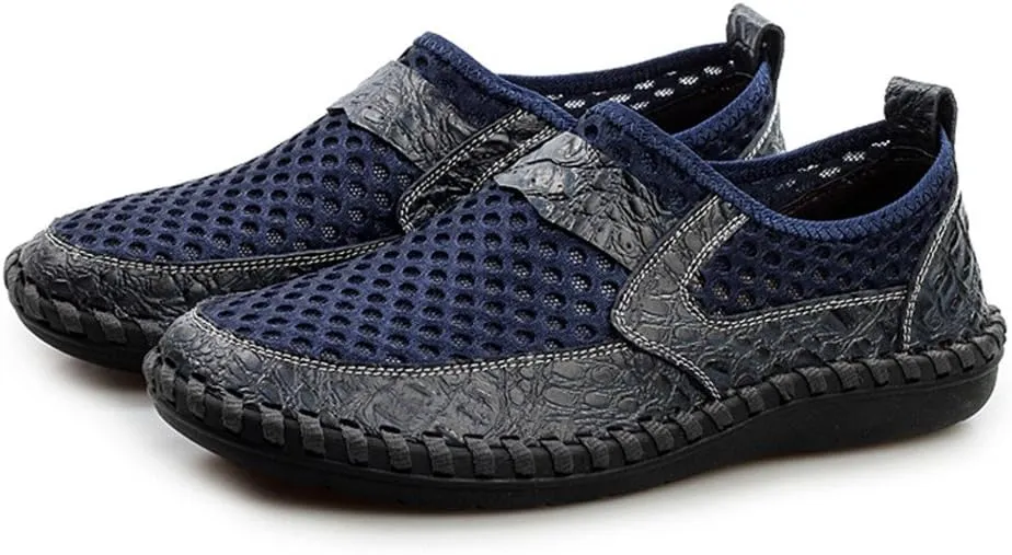 ChicWind Slip-On Loafers Walking Shoes Mesh Casual Water Shoes