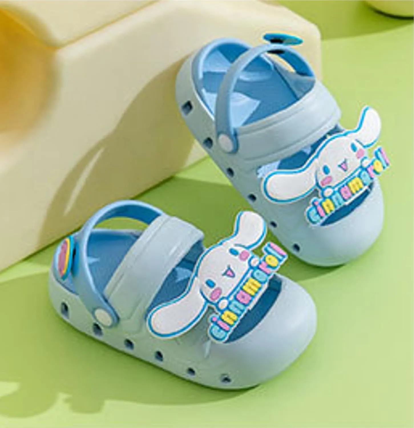 Cinnamoroll & Doughnut Clogs Slip on Water Shoes Casual Summer for Girls Kids Children