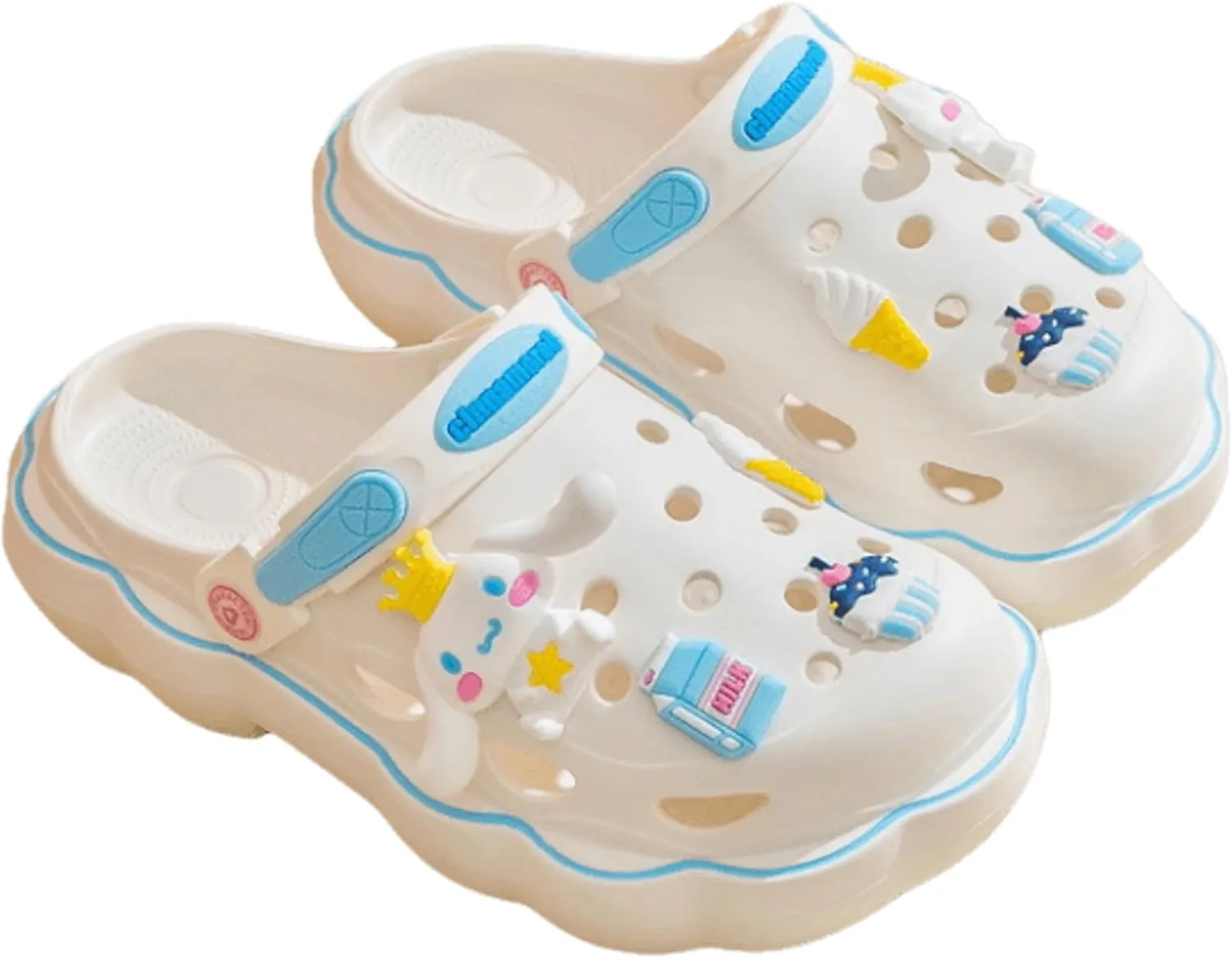 Cinnamoroll Clogs Slip on Water Shoes Casual Summer for Adults