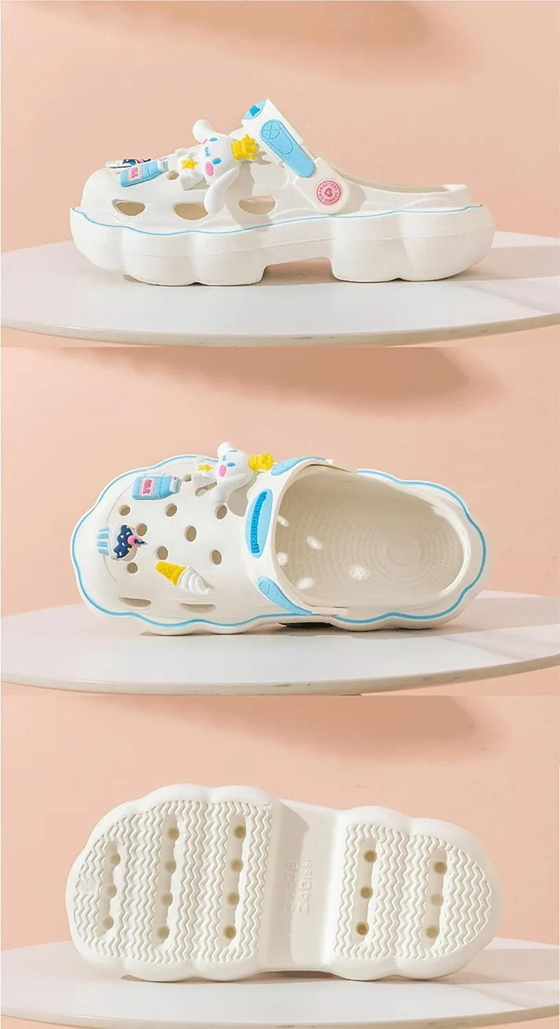 Cinnamoroll Clogs Slip on Water Shoes Casual Summer for Adults