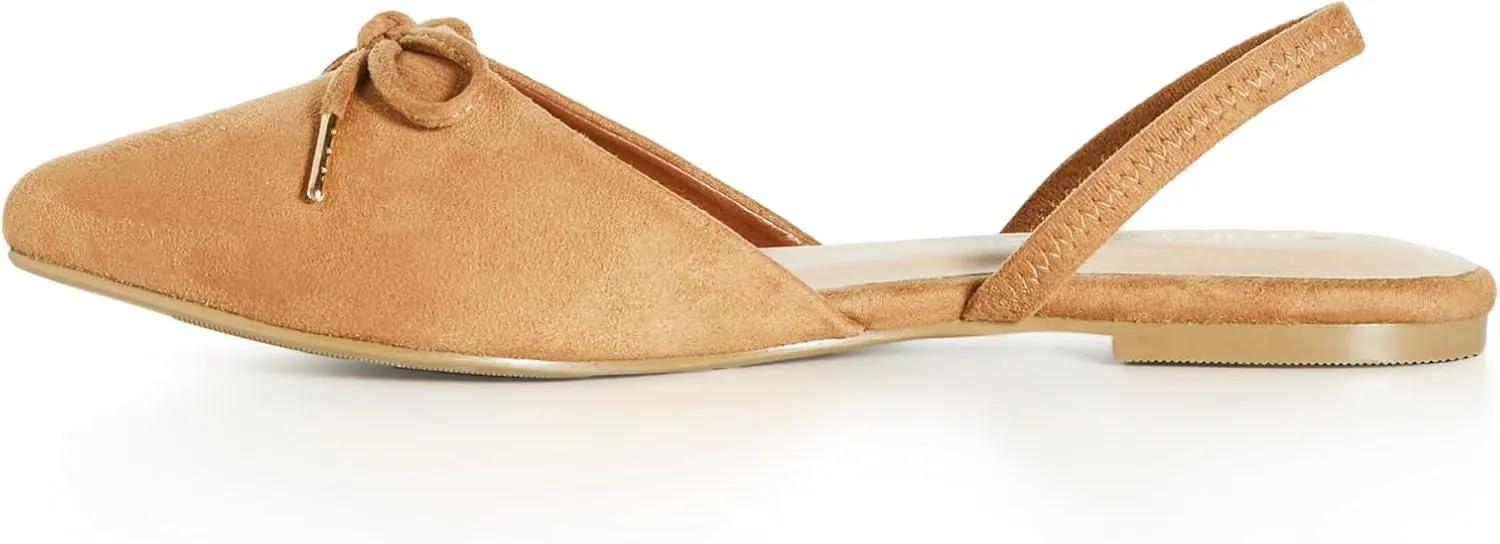 City Chic WIDE FIT Lyon Flat