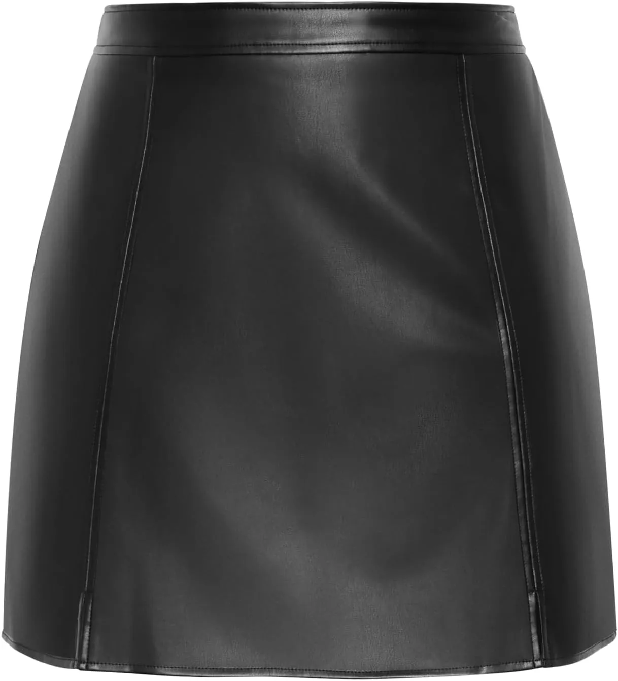 City Chic Women's Lanie Faux Leather Skirt