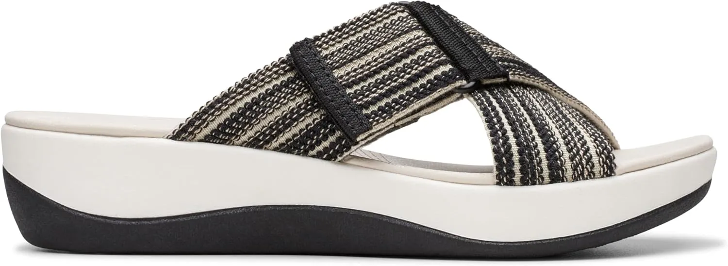 Clarks Women's Arla Wave Slide Sandal