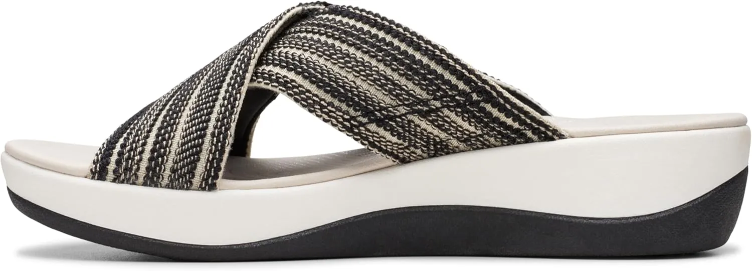 Clarks Women's Arla Wave Slide Sandal