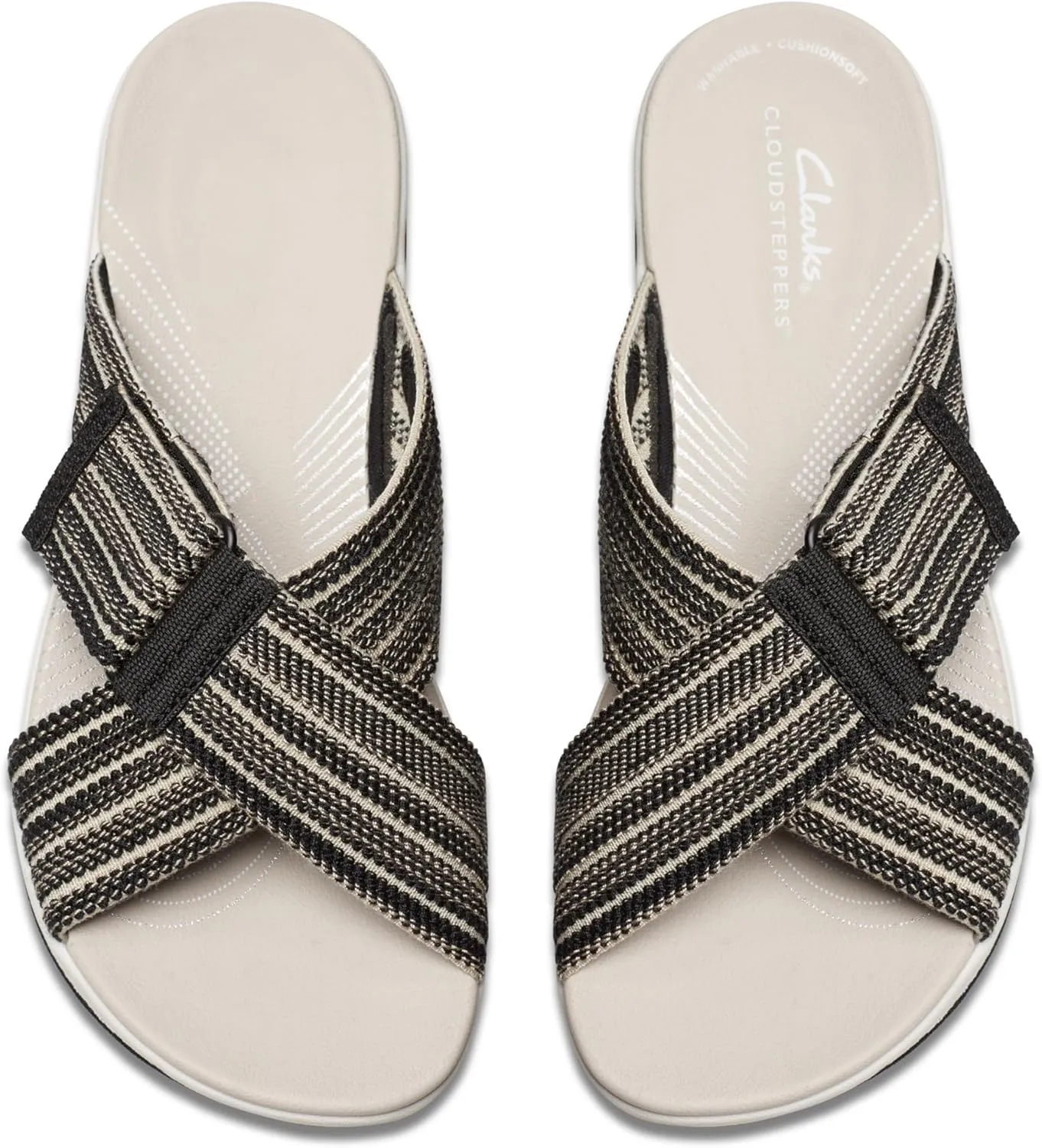 Clarks Women's Arla Wave Slide Sandal
