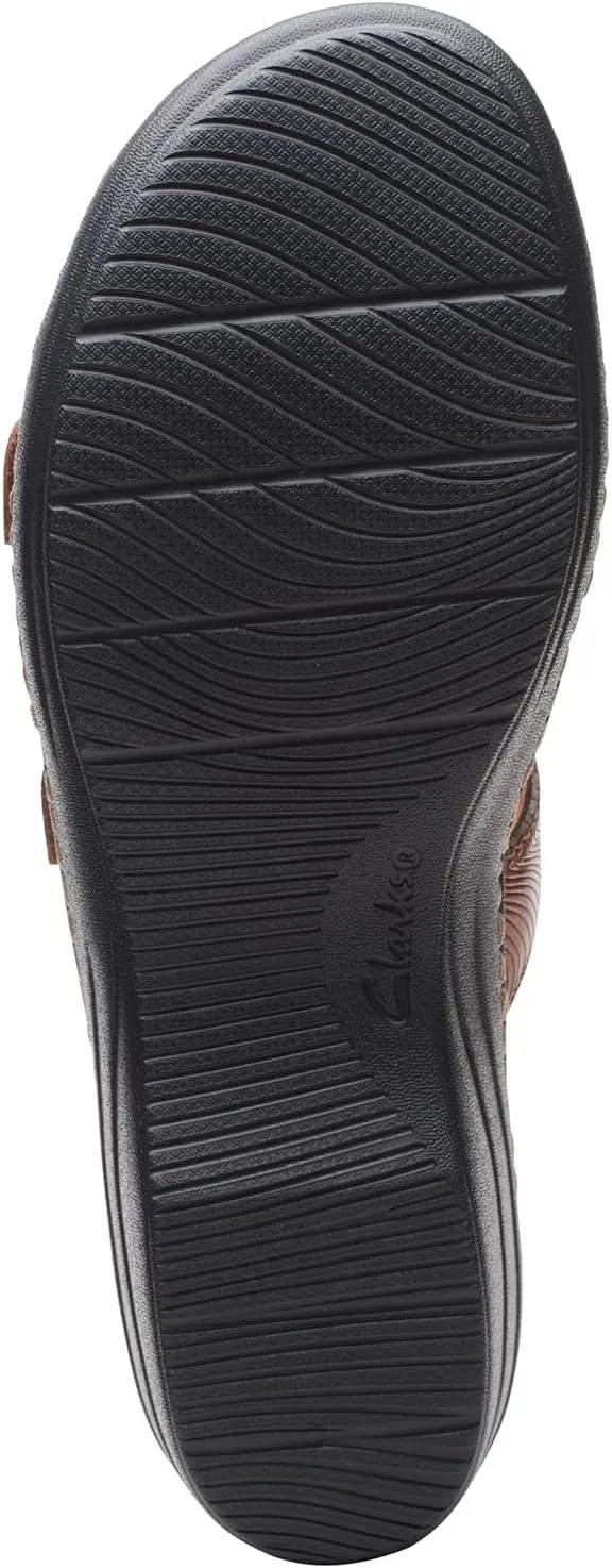 Clarks Women's Merliah Karli Sandal, Tan, 7.5