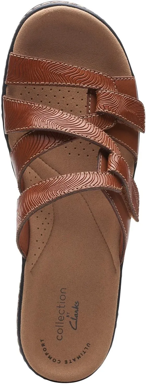 Clarks Women's Merliah Karli Sandal, Tan, 7.5