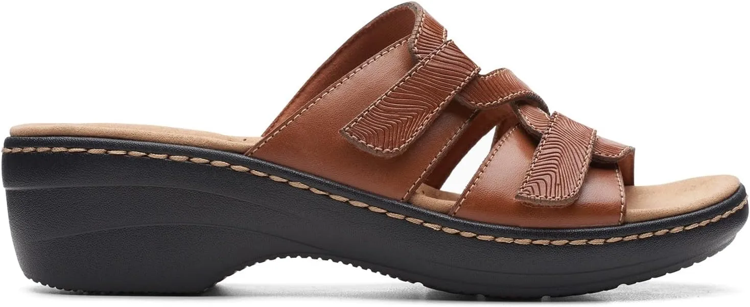 Clarks Women's Merliah Karli Sandal, Tan, 7.5