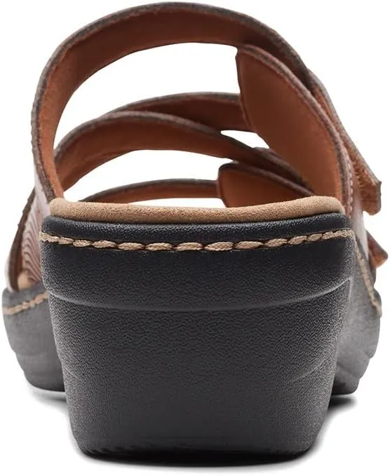 Clarks Women's Merliah Karli Sandal, Tan, 7.5
