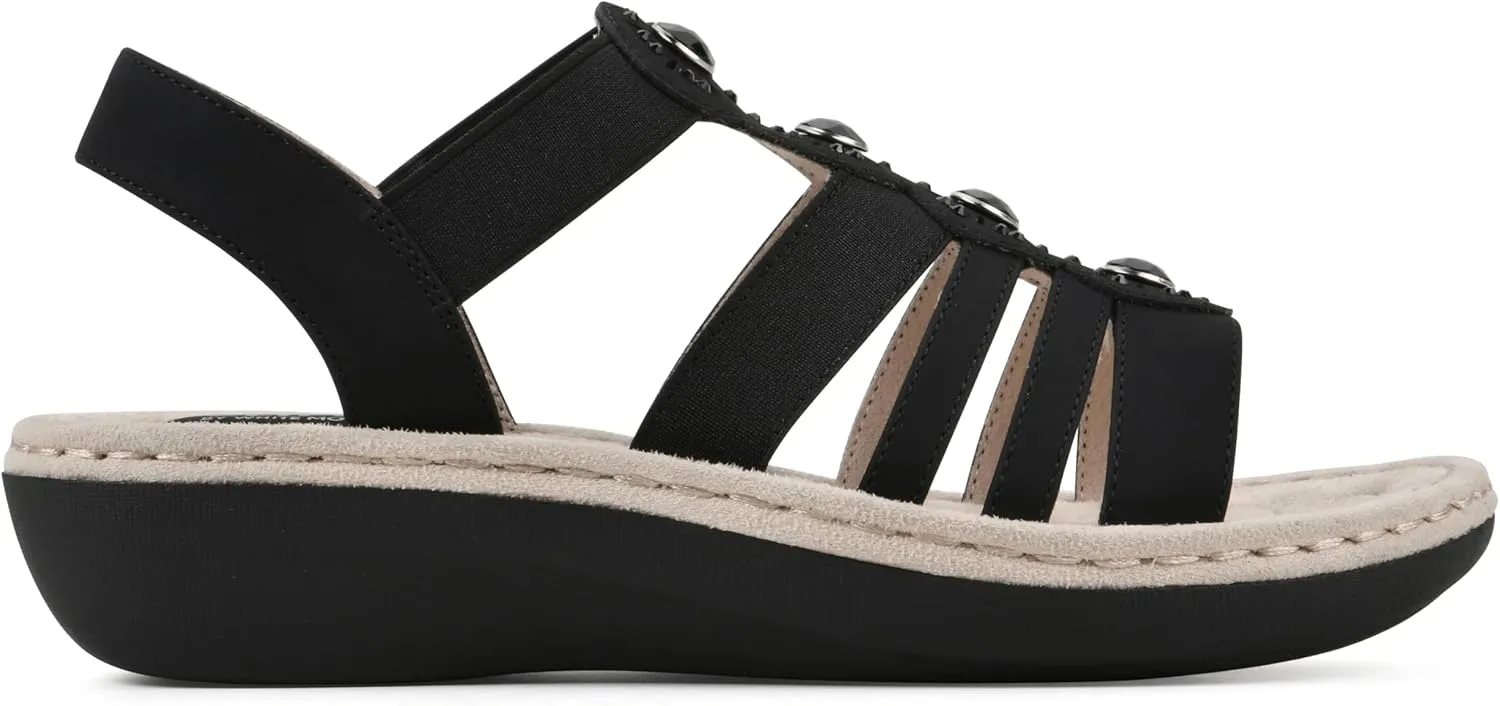 CLIFFS BY WHITE MOUNTAIN Women's Camryn Wedge Sandal