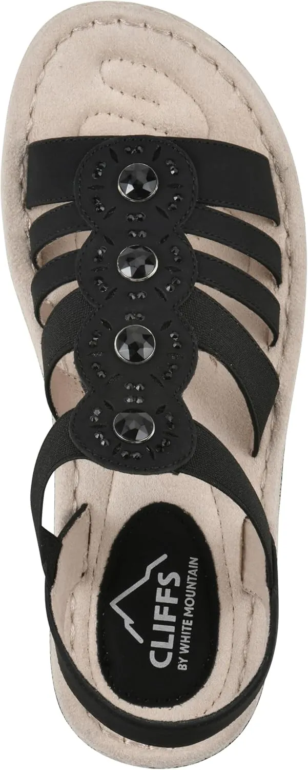 CLIFFS BY WHITE MOUNTAIN Women's Camryn Wedge Sandal