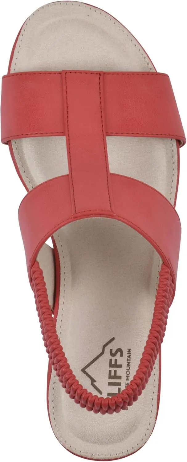 CLIFFS BY WHITE MOUNTAIN Women's Candea Wedge Sandal