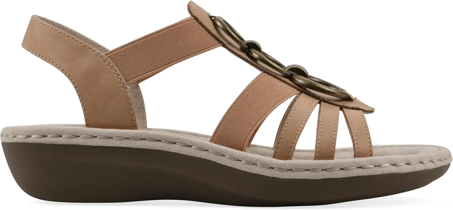 CLIFFS BY WHITE MOUNTAIN Women's Caselyn Strappy Sandal