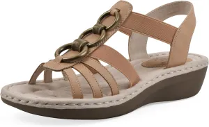 CLIFFS BY WHITE MOUNTAIN Women's Caselyn Strappy Sandal