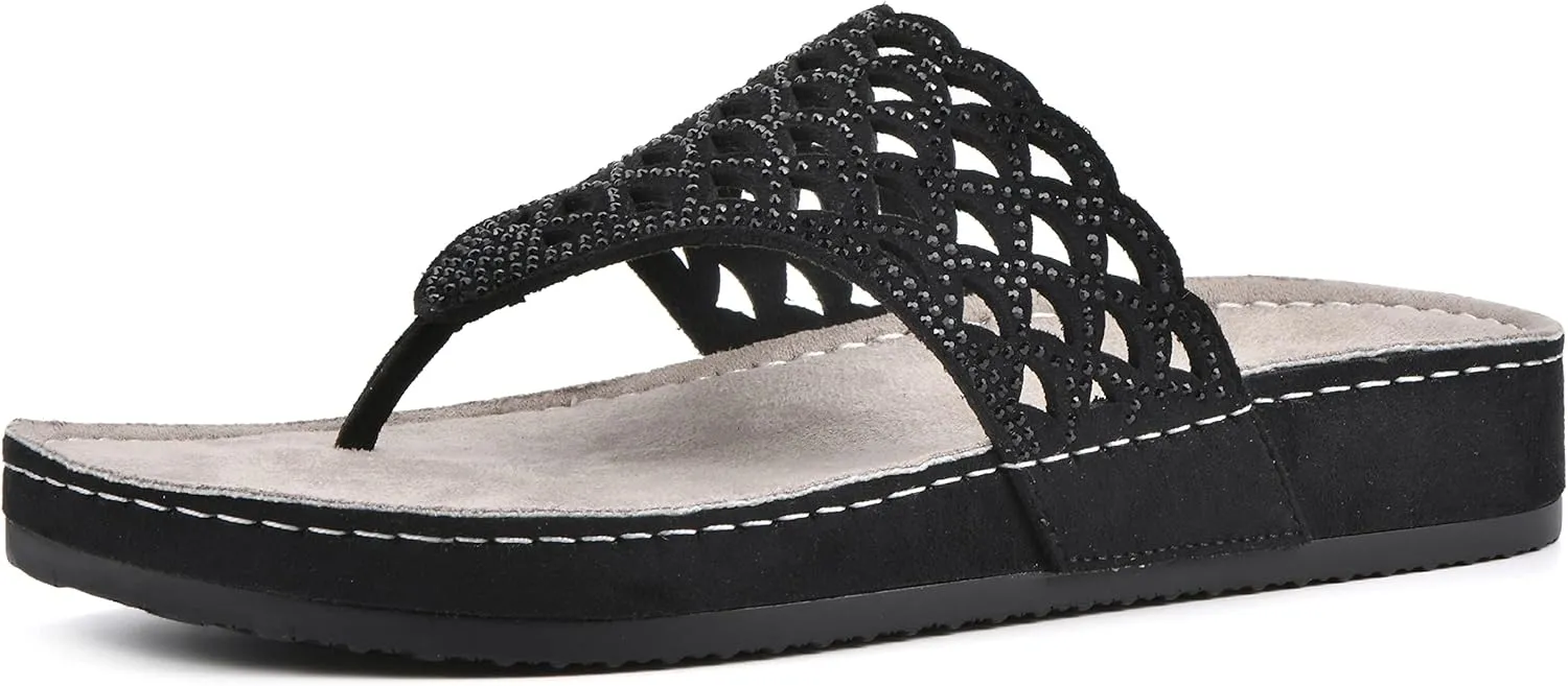 CLIFFS BY WHITE MOUNTAIN Women's Hoffard Mini Wedge Sandal