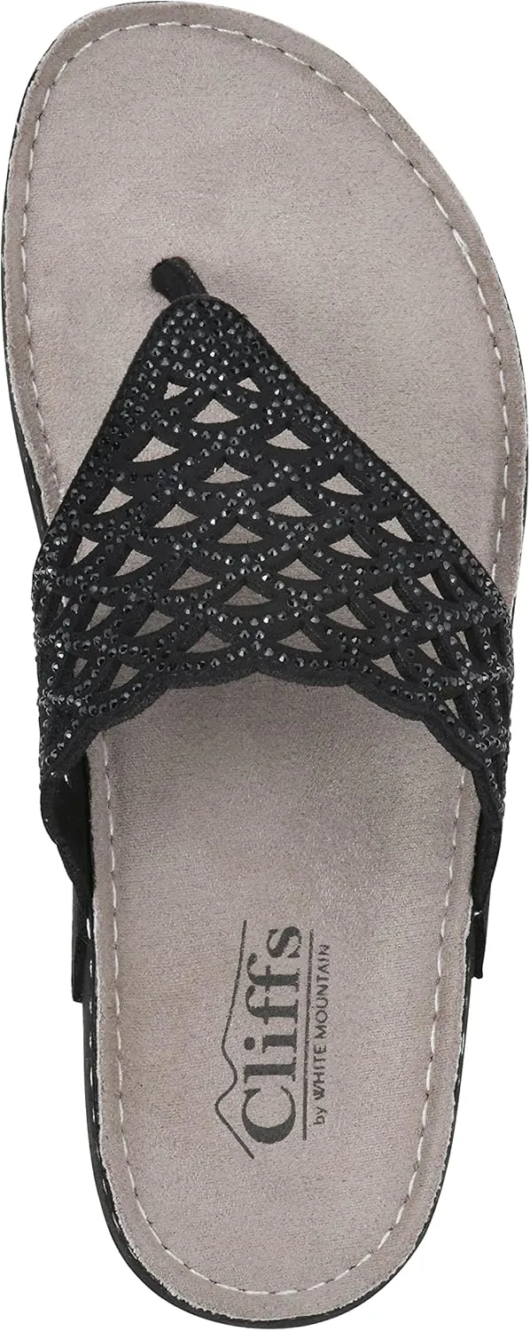 CLIFFS BY WHITE MOUNTAIN Women's Hoffard Mini Wedge Sandal