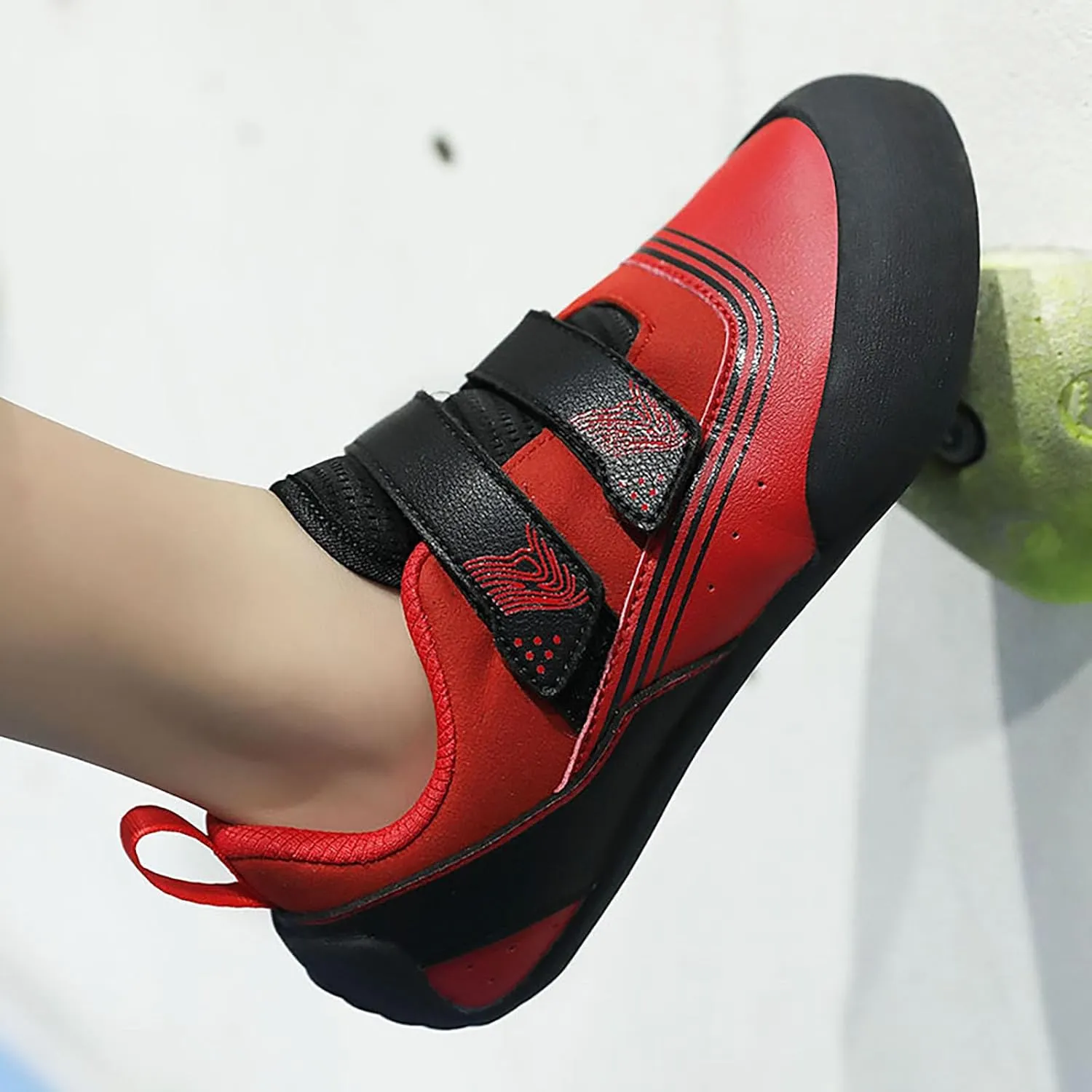 Climbing Shoes Mens Light Anti-Slip Indoor Outdoor Rock Climbing Sneaker for Beginners Professional Climbers