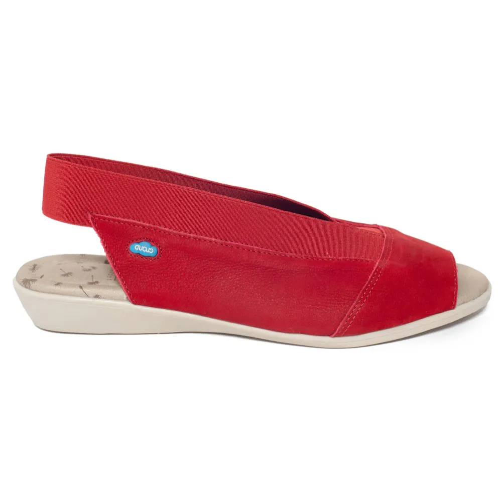 Cloud Footwear Caliber Vogue Longbeach Kitty Red Sandal (Women's)