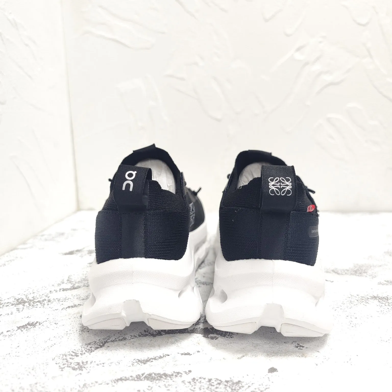 CLOUDTILT SNEAKER 2.0 IN BLACK RECYCLED POLYESTER