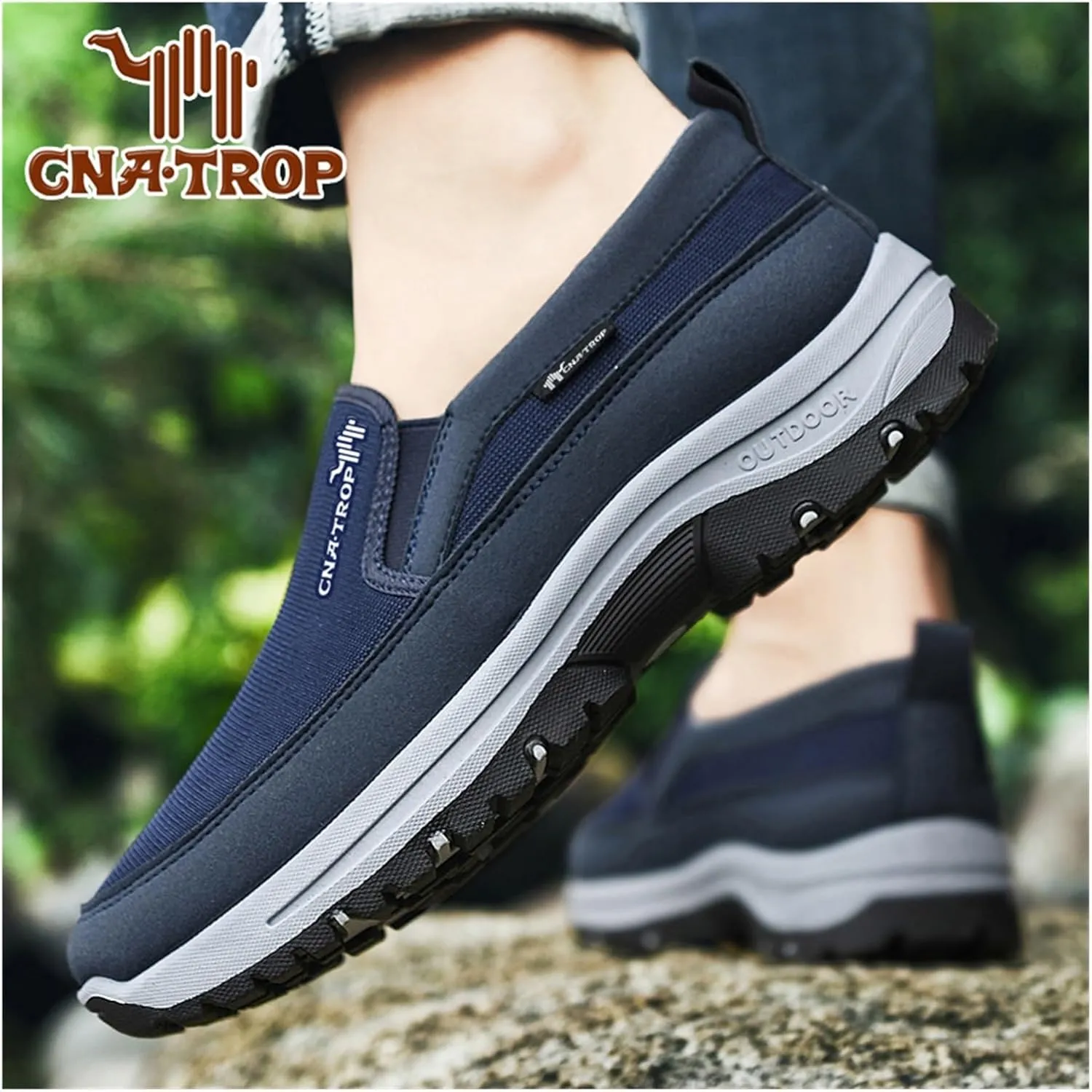 CNA Trop Orthopedic Shoes for Men, Fosterry Mens Slip On Shoes, Zapatos Ortopédicos para Hombre, Sketchers Columbia Shoes Men，Merrell Slip On Shoes for Men, Skechers Slip Ins