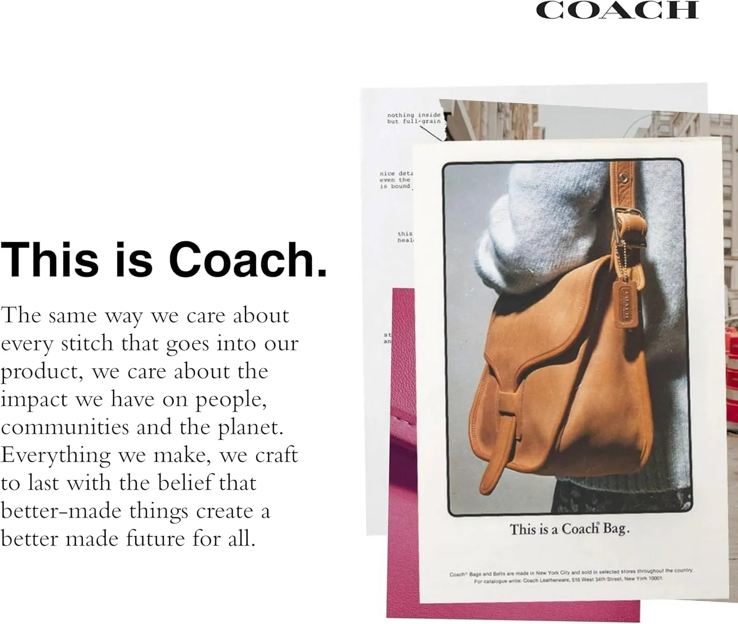 Coach Men's Flat Card CASE